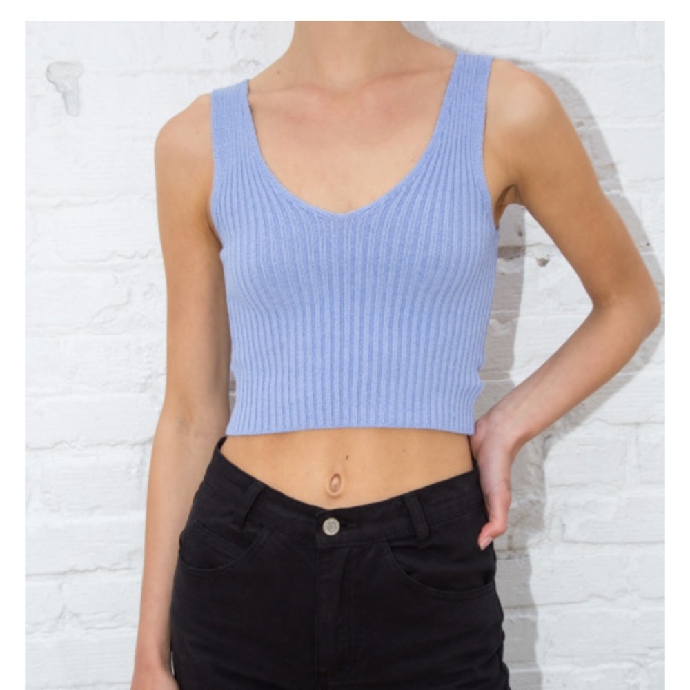 Brandy Melville blue Tina tank
